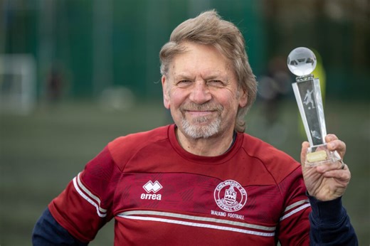 Meet the Lionel Messi of walking football who’s been named the world’s best player