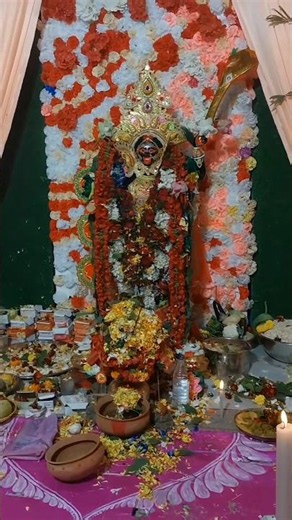 Powerful Maa Kali Puja & Havan Status 🙏🌺 #maakali #jaimaakali #maakalistatus #kalipuja #kalibhakti