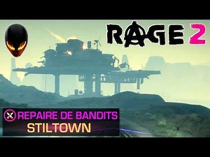 RAGE 2 Bandit Hideout: Stiltown - Container 7/7 + Archean Chest 1/1 + Data Block 2/2