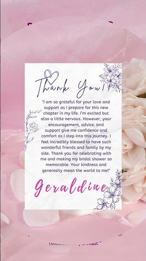 Elegant Bridal Shower Invitation – Fully Editable! 💍Planning a bridal shower?