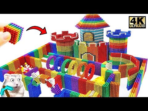 DIY Compilation - How to Build 10+ Amazing Hamster Maze Playgrounds From Magnetic Balls (Satisfying)