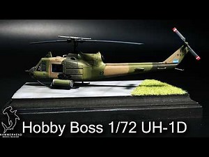 Hobby Boss 1/72 UH-1B Honduran Air Force | Full Build Video