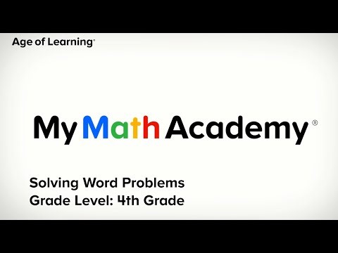 4th Grade Math Skill: Solving Word Problems