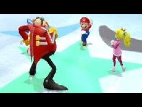 Mario & Sonic at the Olympic Winter Games (Wii) - Dream Ice Hockey & Dream Figure Skating (Request)