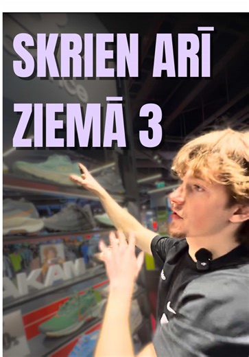 Cimdi rokās, bet kā ar apaviem? 🧤👟 Hoka skriešanas botas ar labu protektoru arī ziemai. Kādas botas izvēlies tu skriešanai ārā? @Sportland Latvia #Sportland #Skriešana #ZiemasSkriešana #SkriešanasApavi #Inbank