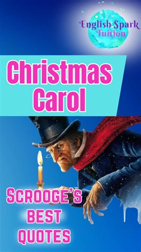 English Spark Tuition on Instagram: "✨ GCSE A CHRISTMAS CAROL – SCROOGE MADE EASY ✨ Revising Scrooge’s character? This video breaks down top quotes + Grade 9 analysis so you know what to say and how to say it in the exam. ✔️ Key quotes ✔️ Language + themes ✔️ Exam-ready explanations Save this for revision, share it with your class, and follow for more GCSE English help 👇 #gcseenglish #gcserevision #gcseenglish #gcseenglishliterature #achristmascarol #Scrooge #examrevision #englishrevision #stud
