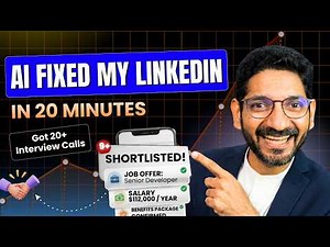 I Used AI to Fix My LinkedIn Profile in 20 Minutes - Recruiters Started Messaging Me (2026 Guide)