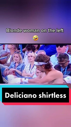 Never gets old. US Open 2019. Feliciano Lopez changes his shirt and makes a blonde woman happy. #tennis #tennislegend #tennistiktok #tennisplayer #tennisfun #tennislife #usopen #tennisfun #tennisfans #felicianolopez #lopez #usopentennis