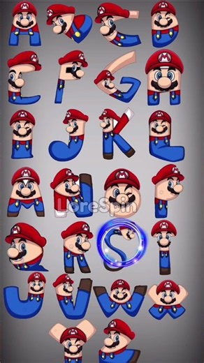 ALPHABET LORE A-Z but super mario ALPHABET LORE ANIMATION MEME - abcdefghijklmnopqrstuvwxyz