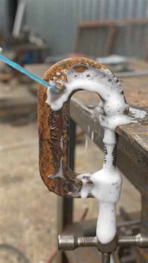 The "Oddly Satisfying" Angle: Satisfying Rust Removal ASMR 🫧#shorts