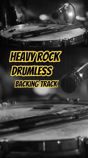 heavy rock backing track for drums #drumless #backingtracks #heavyrock