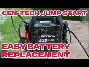 CEN‑TECH 630 amp Jump Starter fix for HALF the Price — Easy Battery Replacement