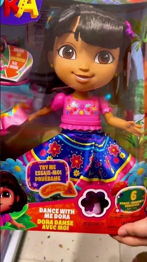 I love dora dancing, so cuteee #doratheexplorer #dora #toys #doll #nickelodeon