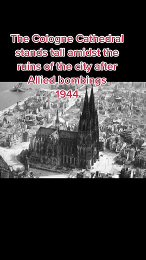 Cologne Cathedral Resilience Amidst 1944 Destruction