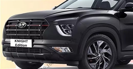 Hyundai Creta Knight Edition in a walkaround video