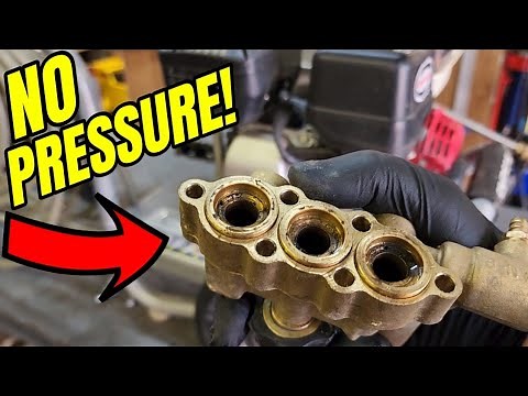 Does Your Simpson, Dewalt Or Honda Pressure Washer Have No Pressure? AAA Pump Repair.