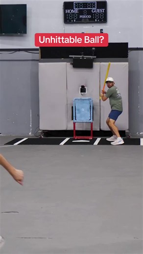 this ball makes no sense #baseball #baseballtiktok #fyp #baseballvideo | baseball