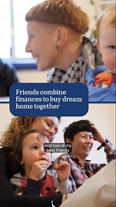 It's morning tea time at Renata Field's Gwynneville home in Wollongong and there are plenty of hands to help wrangle two toddlers, clean up dishes and prepare the food. That's because Renata lives not only with her partner Lexi Dickson and their nine-year-old son Finnley, but also with her friends Gem Romuld, Dinah Too and their two young children Thea and Marlow. This isn't a university share house — the adults purchased the property together in 2021 and have a co-living arrangement, meaning th