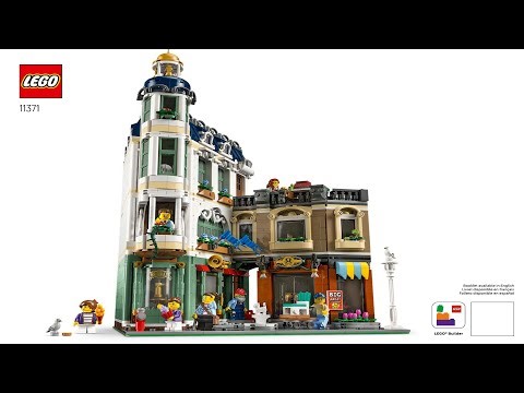 LEGO Instructions - Icons - 11371 - Shopping Street - Modular Buildings Collection