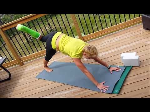BEST Modified Yoga Exercises for Anyone with Lower Body Injury | Foot Injury
