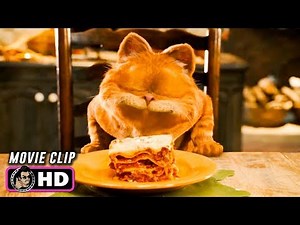 GARFIELD: A TAIL OF TWO KITTIES Clip - Lasagna Dance (2006) Bill Murray