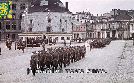 "伊赫特伊斯林塔马" - 芬兰语‎芬蘭陸軍軍歌「Maantie on kova kävellä」