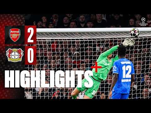 Highlights Arsenal - Leverkusen 2-0 | Big Blaswich saves, stunning goals | Champions League