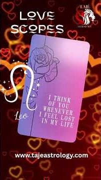 LEO LOVE SCOPE | WHAT THEY WANT YOU TO KNOW @tajeastrology