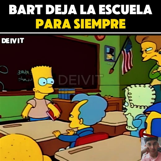 278K views · 9.4K reactions | Bart reprueba el cuarto grado - Los Simpson | Deivit | Facebook