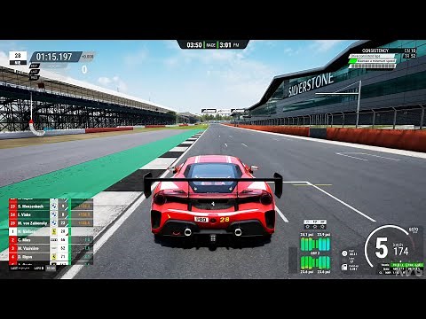 Assetto Corsa Competizione - Ferrari 488 GT3 Challenge Evo - Gameplay (PS5 UHD) [4K60FPS]