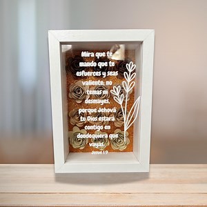 Floral Paper Flower Shadow Box | Personalized Home Decor - Etsy