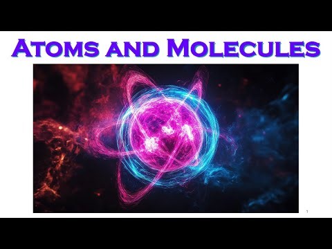 Inorganic Chemistry: Atoms and Molecules - Part 3