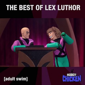 513K views · 1.3K shares | It's not just Superman that grinds the gears of Lex Luthor - here's his greatest hits for Robot Chicken. | Adult Swim UK & Europe | Facebook