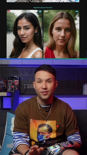 This AI upscales a low-resolution video to 4K #upscale #aitools #tech