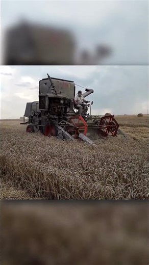 German combine harvester CLAAS EUROPA