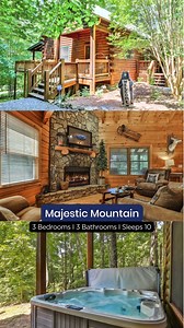 Escape to the serene beauty of Morganton, Georgia with our cozy cabin rentals! 🌲🏞️ Whether you're seeking adventure or relaxation, our cabins offer the perfect retreat in the heart of nature. Book your mountain getaway today! blueskycabinrentals.com . . . #BlueSkyCabinRentals #MorgantonCabins #MountainRetreat #GeorgiaCabinRentals | Blue Sky Cabin Rentals of Ellijay and Blue Ridge, Georgia