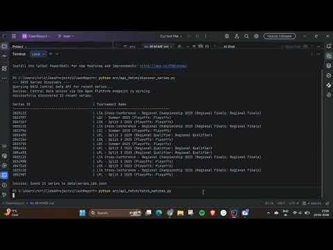 RiftScout- Scouting Report Generator