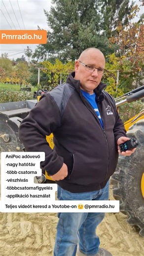 Cb helyett Poc adóvevő? 🤔 #poc #anipoc #pmrradio #cb