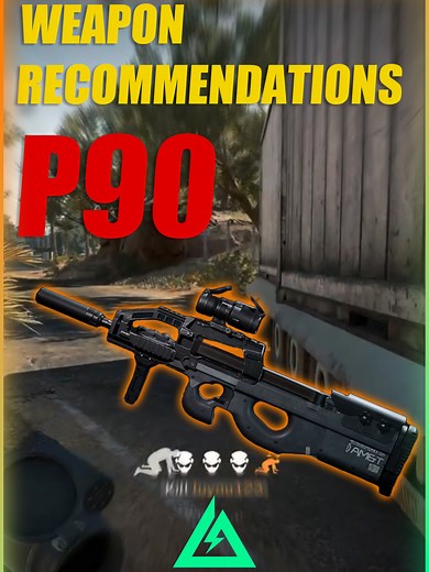 P90 Long-Barrel SMG Build for Delta Force Game