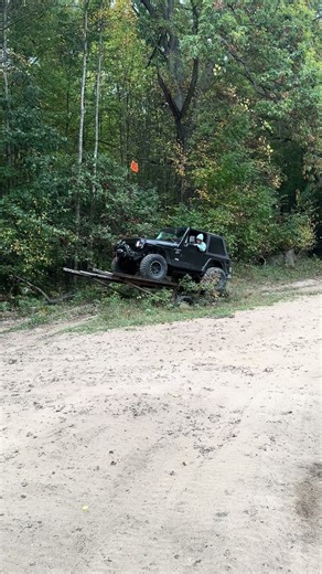 Jeep tj twisted trails offroad park #jeep #offroad #wrangler #jeeptj