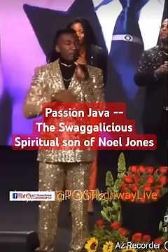 Passion Java -- The Swaggalicious Spiritual son of Bishop Noel Jones #prophetpassionjava #noeljones