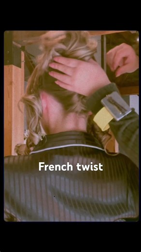 Updo French twist