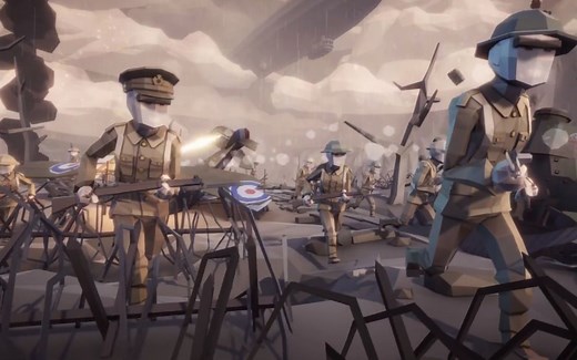 polygon：残酷的一战，这款免费多边形画质游戏才是真正能体现战争游戏！【steam游戏推荐】