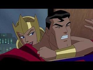 Aresia stuns Superman