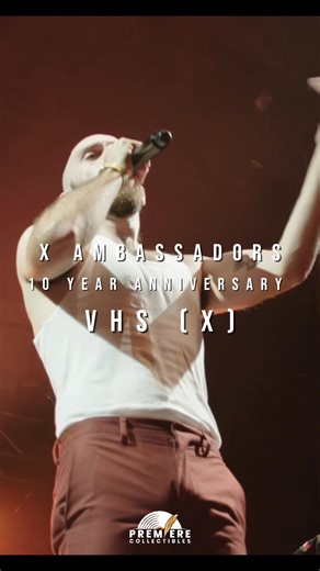 It’s been 10 years since VHS came out. To celebrate, we’re releasing VHS(X), a reimagined version of the album with new takes on Renegades, Unsteady, Jungle, and more. We've still got a few autographed editions available but they're running low. If you want one, grab it now. | X Ambassadors
