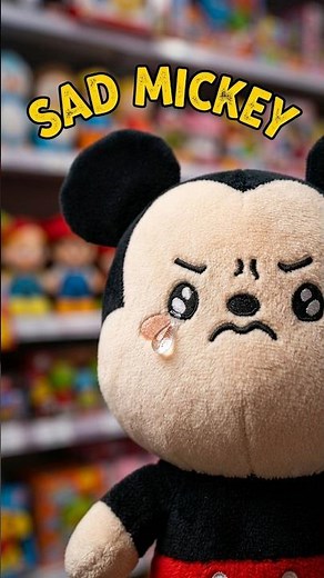 Disney Crying Plushie #disney#crying#mickeymouse#mickey