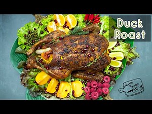 Duck Roast | How To Roast a Whole Duck | Roasted Duck | Crispy Roast Duck | Roasted Duck