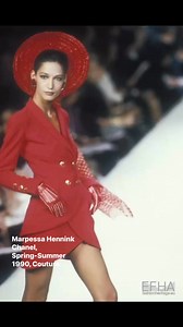 Marpessa Hennink Chanel, Spring-Summer 1990, Couture #marpessahennink | Runwaymodel