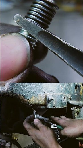 How to Fish A Bolt Into A Hard To Reach Spot #shorts