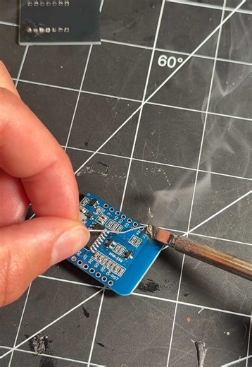 Soldering 101 in 180 seconds (: #techtok #arduino #robotics #diy #engineering How to solder #solder #soldering soldering tutorial #turorial #electronics